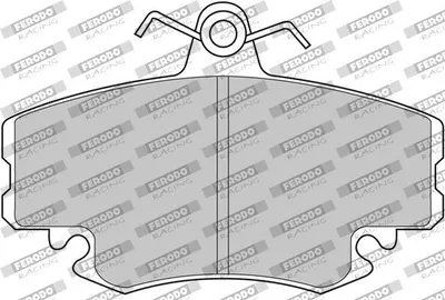 Produktbild von FERODO RACING Bremsbeläge Satz Vorne Bremsklötze für RENAULT TWINGO II (CN0) FCP845R