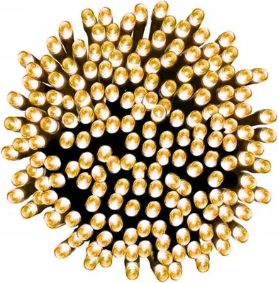 Zdjęcie produktu dla Lampki Choinkowe 300 Led Zewnętrzne Wewnętrzne Światełka IP44 Ciepłe 24m