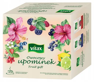Immagine prodotto di Tè Vitax Inspirations Fruttato Regalo 40 bustine