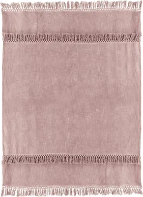 Produktbild von Unique Living - Plaid Saba 130x180cm Altrosa