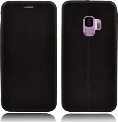 Produktbild von Handy Schutz Hülle für Samsung Galaxy S9 Handytasche mit Magnetdeckel Kartenfach und Standfunktion Klapphülle Etui Schwarz