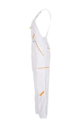 Produktbild von Planam Latzhose Highline Gr. 66 reinweiß/gelb