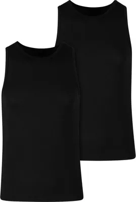 Produktbild von Urban Classics Tank-Top Herren Bamboo Basic Tank Top 2-Pack schwarz M