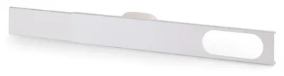 Produktbild von Klarstein Fensterabdichtung - für Klimaanlage, Dichtungsset für Schiebefenster, PVC-Klemmschiene, flexible Größe, 67-131 cm, für 19 x 7,5 cm Abluft-Schlauch Größe, elfenbein