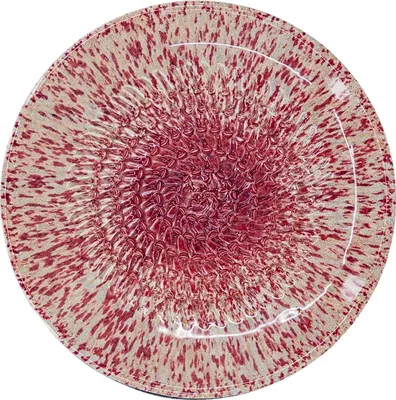 Produktbild von Kaladia Keramik Reibeteller Pink gesprenkelt - zum Zerkleinern von Zutaten - 12cm - spülmaschinenfest