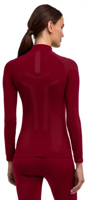 Productafbeelding van FALKE Base Layer Warm W (39160), dames, kleur: merlot, maat: M