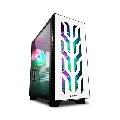 Produktbild von ELITE SHARK CA300T (weiß, 2x gehärtetes Glas)