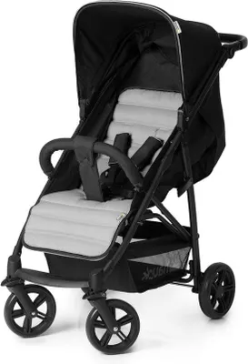 Produktbild von Kinderwagen buggy inklapbaar met één hand - 25 kg - grijs/silber