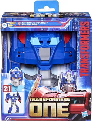 Image de Transformers One 2in1 Masque Optimus Prime et figurine