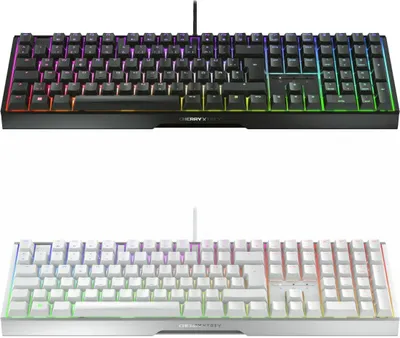 Image de Cherry XTRFY TAS MX 3.1 RGB Corde, Couleur:Blanc