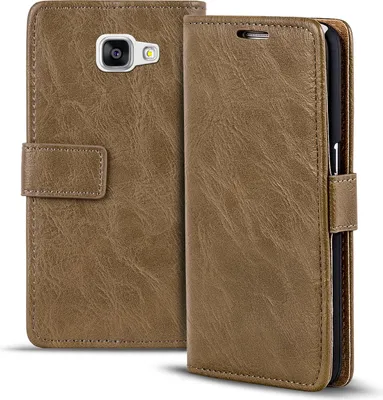 Produktbild von Retro Tasche für Samsung Galaxy A5 2016 Hülle Wallet Case Handyhülle Vintage Slim Cover