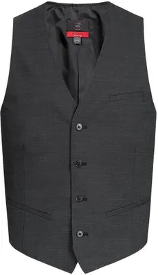 Produktbild von Greiff Modern WITH 37.5® Herren Weste Regular Schwarz PINPOINT 58
