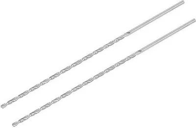 Produktbild von Langer Twistbohrer 3,2 mm - 200 mm Länge 2er Set