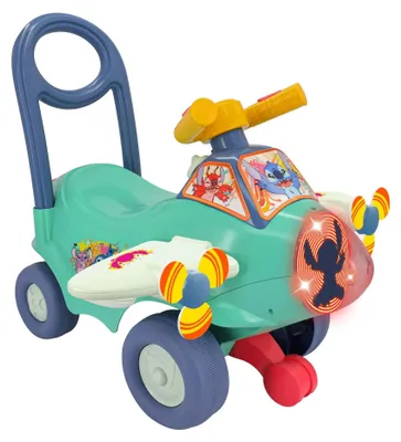 Image de KIDDIELAND Porteur avion Stitch avec son et lumière