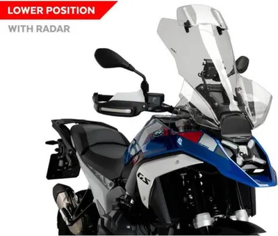 Obrázek produktu pro PUIG touring screen s čirým kouřovým deflektorem pro Bmw