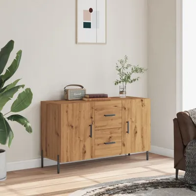 Produktbild von " "Sideboard - praktischem Design - Wohnzimmerschrank - Kommde für Flur - Artisan-Eiche 100x36x60 cm Holzwerkstoff NeuMöbel 7464470