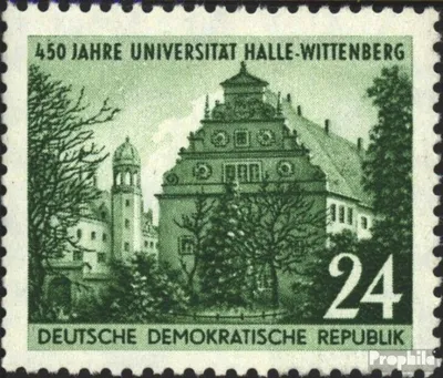 Produktbild von Briefmarken DDR 1952 Mi 318 (kompl.Ausg.) gestempelt 450 Jahre Universität Halle-Wittenberg