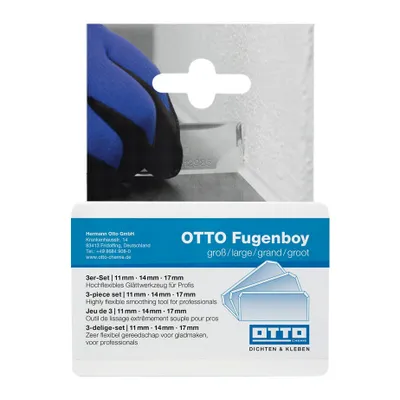 Produktbild von Otto-Chemie Fugenboy groß hochflexibles Glättwerkzeug 11mm, 14mm, 17mm für Silikon- und Acrylfugen