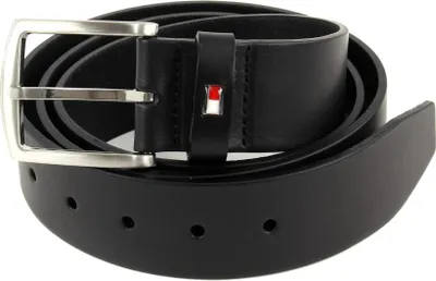 Produktbild von Tommy Hilfiger Herren Gürtel ADAN LEATHER Geschenkbox Schwarz #TH206