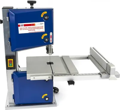 Produktbild von HBM 200 mm Holzbandsäge mit ausziehbarem und neigbarem Sägetisch