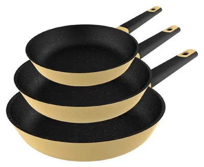 Imagen del producto de CECOTEC 03133 - Set de Sartenes Polka Experience 20-24-28 Bucket Set Vulcano