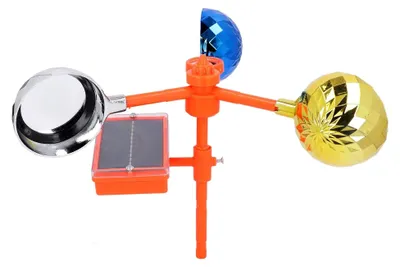Produktbild von Solarbetriebener Vogelschreck für den Außenbereich mit Geräusch- und Lichteffekten