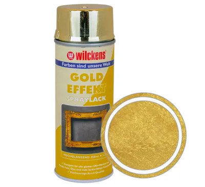 Produktbild von Wilckens Gold Effekt Spraylack hochglänzend 0,4l 16103000140