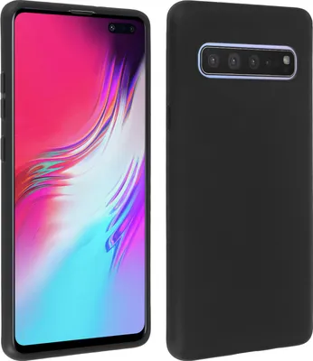 Produktbild von Avizar, Gelhülle für Samsung Galaxy S10 5G, Schwarz