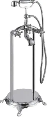 Produktbild von Standarmatur für freistehende Badewanne, Bodenmontage