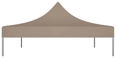 Imagen del producto de Artículo de mobiliario: Tienda de campaña para eventos, color beige, 4x3 metros, 270 g/m²