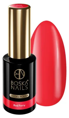 Produktbild von Boska Nails UV/LED Hybrid-Nagellack Red Ferry UP Nr. 553 10 ml