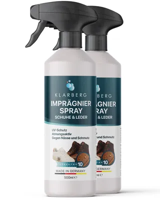 Produktbild von Imprägnierung für Schuhe & Leder Schuh-Imprägnierspray, 2 x 500 ml