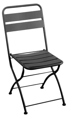 Immagine prodotto di Sedia Pieghevole 44x53xh86 cm in Metallo Rovigo Antracite