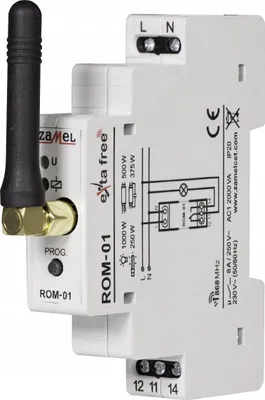 Image de Récepteur radio modulaire 1 canal, ROM-01, exta free Zamel