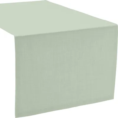Produktbild von Sander Tischläufer Loft - verschiedene Farben und Größen 50 x 140 cm 78 - fog green