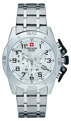 Produktbild von Swiss Alpine Military Herren Uhr Chrono 7063.9133SAM Edelstahl