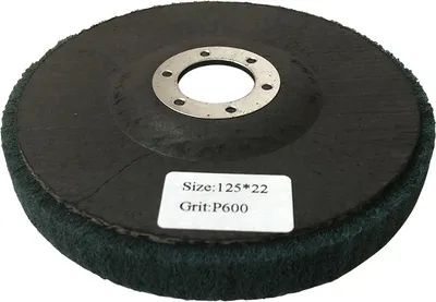 Image de 125 mm Vlies Flies Polierscheiben 125x22,2 mm Körnung 600