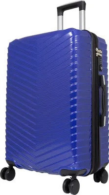 Produktbild von Hartschalen-Koffer Mittelgroßer Reisekoffer Meran 66 cm Dehnfalte Blau