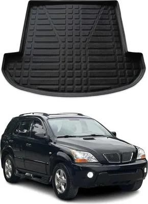 Produktbild von Kofferraumwanne Laderaumwanne für Kia Sorento 2010-2014 Gummi TPE Schwarz