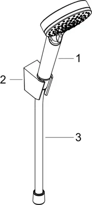 Produktbild von Hansgrohe Crometta, 1,25 m