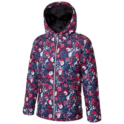 Produktbild von Mädchen Skijacke Dare2B Verdict rosa geblümt
