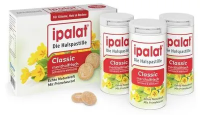 Immagine prodotto di Pastiglie per collo Ipalat classic 120 St