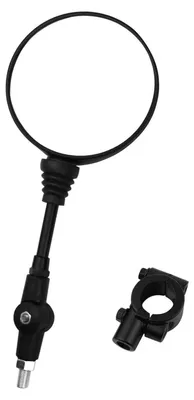 Immagine prodotto di Specchio retrovisore universale per moto, in alluminio, da 7/8 di pollice (22 mm), pieghevole, per lato sinistro/destro