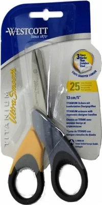 Produktbild von Titanum Ultra Smooth Schere 13 cm lang - Komfort-Griff