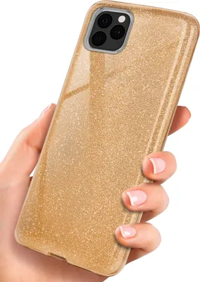 Produktbild von GLITTER-Case für iPhone 12 Pro Max, Farbe:Shine - Gold
