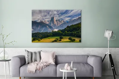 Produktbild von OneMillionCanvasses® - Leinwandbilder - 140x90 cm, Wälder und Berge in Spanien, Wandbilder Kunstdruck Wanddekoration