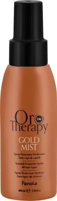 Produktbild von Fanola Oro Therapy Gold Mist Spray für Schutz und Glanz des Haares 100 ml