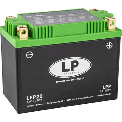 Produktbild von Batterie LiFePO4 12,8V 72Wh für Motorrad Startbatterie ML LFP20