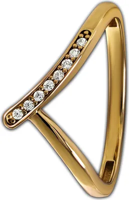 Image de GoldDream Gold V Bague taille 56 333 zirconium or jaune femmes D2GDR565Y56