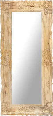 Produktbild von Spiegel 110x50 cm Massivholz Mango